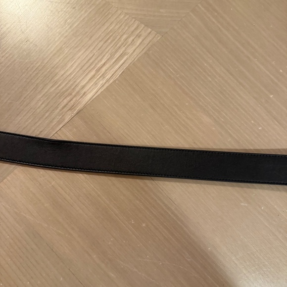 Gucci GG Marmont Wide Belt – Black Leather, Size 90 - Picture 7 of 14